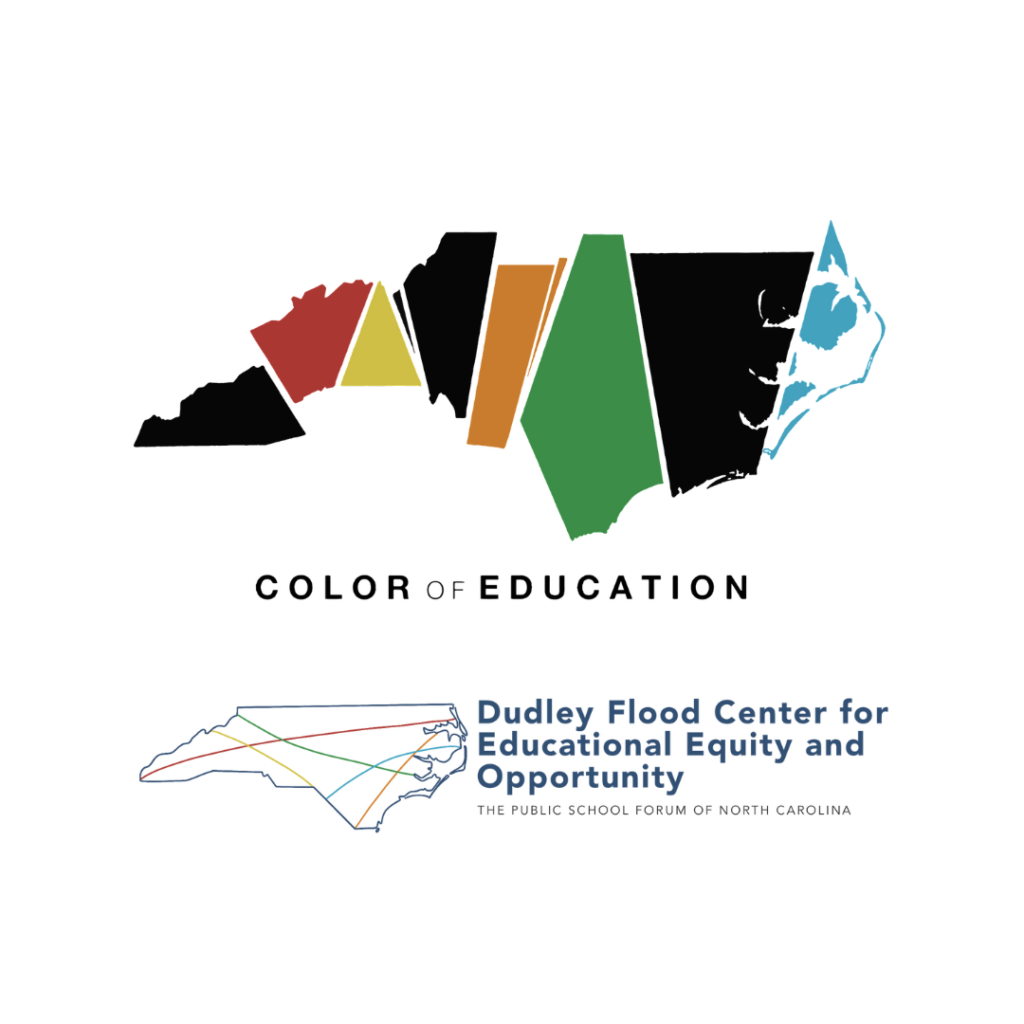 Color of education summit logo and Flood Center logo