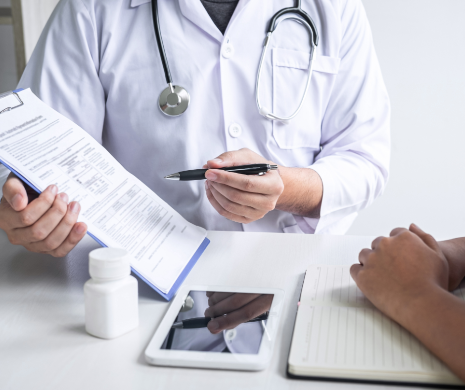 Doctor and patient