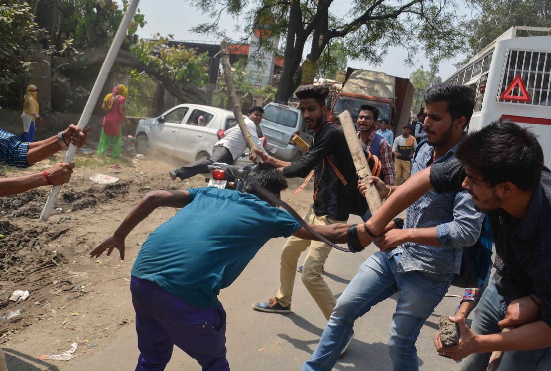 180402094028-001-dalit-protests-india 180402094028-001-dalit-protests-india